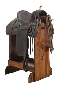 HAMLEY & CO. FANCY FULL SEAT SADDLE