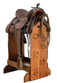 A VERY NICE D. W. HORNOR OREGON SADDLE