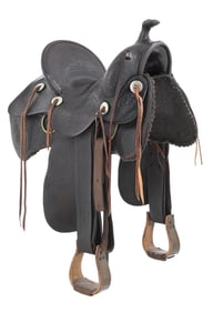 C. P. SHIPLEY KANSAS CITY FULL-SEAT SADDLE