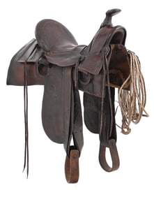 H. H. HEISER HALF SEAT SADDLE