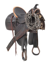 UNMARKED FULL-SEAT SADDLE