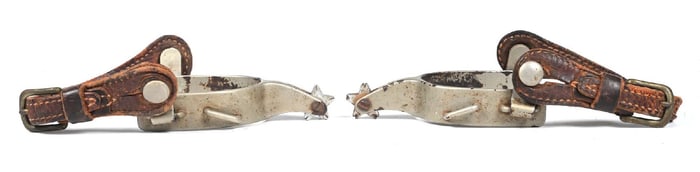 STEEL SPURS ANCHOR STAMPED W/ TIE DOWN RINGS