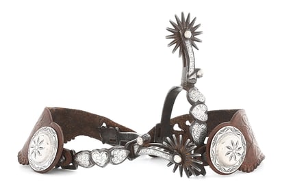 HEART PATTERN SPURS
