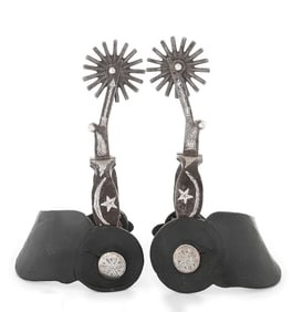 RANCH-MADE SHOW SPURS