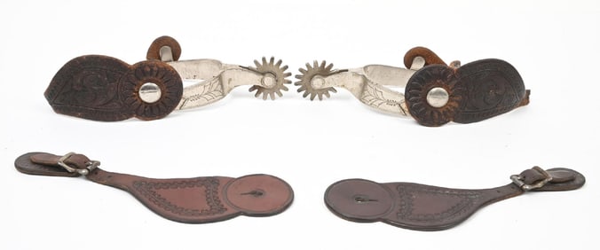 KELLY SPURS WITH ADDITIONAL STRAPS