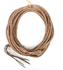 BRAIDED RAWHIDE REATA