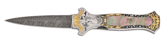 JOE KIOUS CUSTOM BLACKLIP PEARL DEAD BUG AUTO ENGRAVED BY RAY COVER.