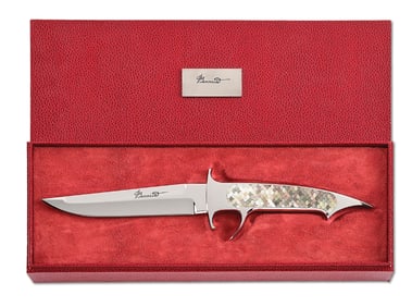 CHARLES BENNICA INTEGRAL SUBHILT "LE SQUALE" CUSTOM KNIFE.