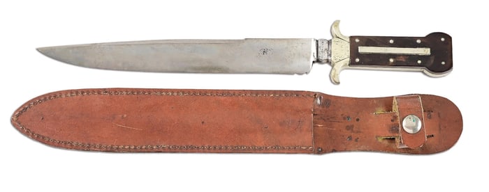 WOLFE AND CLARK BOWIE KNIFE.