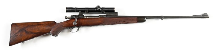 (C) FABULOUS R.G. OWEN .30-06 BOLT ACTION RIFLE WITH ENGRAVING SIGNED R. KORNBRATH