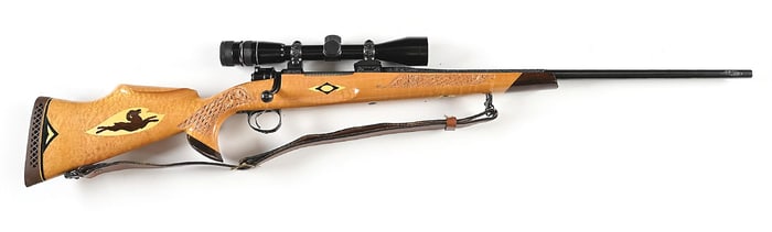 (C) 1960S WINSLOW ARMS TOP OF THE LINE IMPERIAL GRADE BOLT ACTION RIFLE.