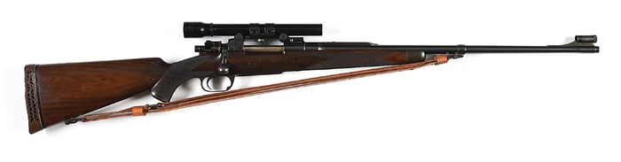 (C) CUSTOM PRE-WAR MAUSER BOLT ACTION SPORTING RIFLE IN .30 GIBBS.