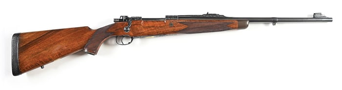 (M) ENGRAVED WESTLEY RICHARDS .458 WINCHESTER MAGNUM BOLT ACTION RIFLE.