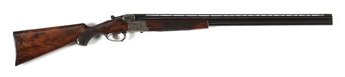(C) AUGUST SCHULER 20 BORE OVER/UNDER HERKULES SHOTGUN.