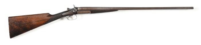 (A) HOLLAND & HOLLAND 28 BORE SIDE BY SIDE HAMMER SHOTGUN.