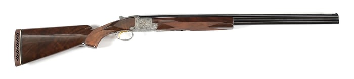 (C) LEWANCZYK SIGNED DIANA GRADE BROWNING SUPERPOSED 20 BORE OVER/UNDER SHOTGUN.