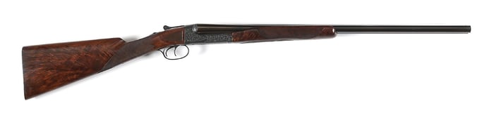 (C) FABULOUS KORNBRATH ENGRAVED WINCHESTER MODEL 21 16 BORE SIDE BY SIDE SHOTGUN.