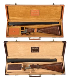 (M) MATCHED PAIR (1 OF 500) WINCHESTER MODEL 23 GOLDEN QUAIL EDITION .410 AND 20 BORE SIDE BY SIDE