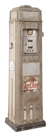 TOKHEIM MODEL #36B ORIGINAL TEXACO GAS PUMP.