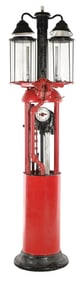 WAYNE MODEL #452 DOUBLE GAS PUMP.