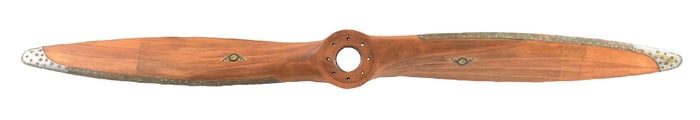 SENSENICH BROTHERS WOODEN AIRPLANE PROPELLER.