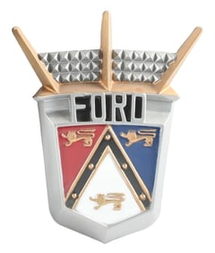 FORD DEALERSHIP ADVERTISING CREST.