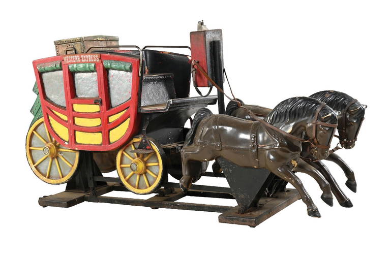 Coin Operated Police Car Ride