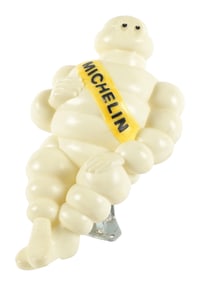 MICHELIN TIRES BIBENDUM FIGURAL PLASTIC DISPLAY.