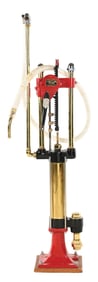 GILBERT & BARKER SELF MEASURING CURB PUMP.