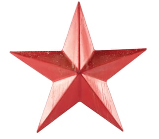 TEXACO GASOLINE SERVICE STATION PORCELAIN STAR.