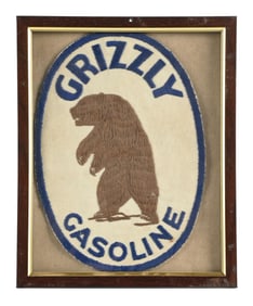 GRIZZLY GASOLINE FRAMED JACKET PATCH