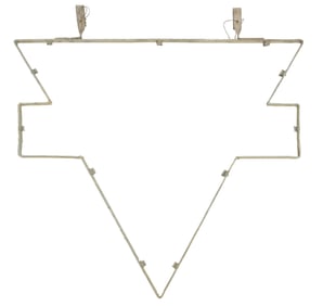 ORIGINAL CONOCO GASOLINE METAL HANGING BRACKET.