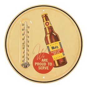 MATZ OLDEN TIME BEER THERMOMETER