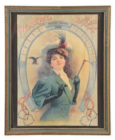 1908 YUENGLING & SONS CALENDAR SIGN