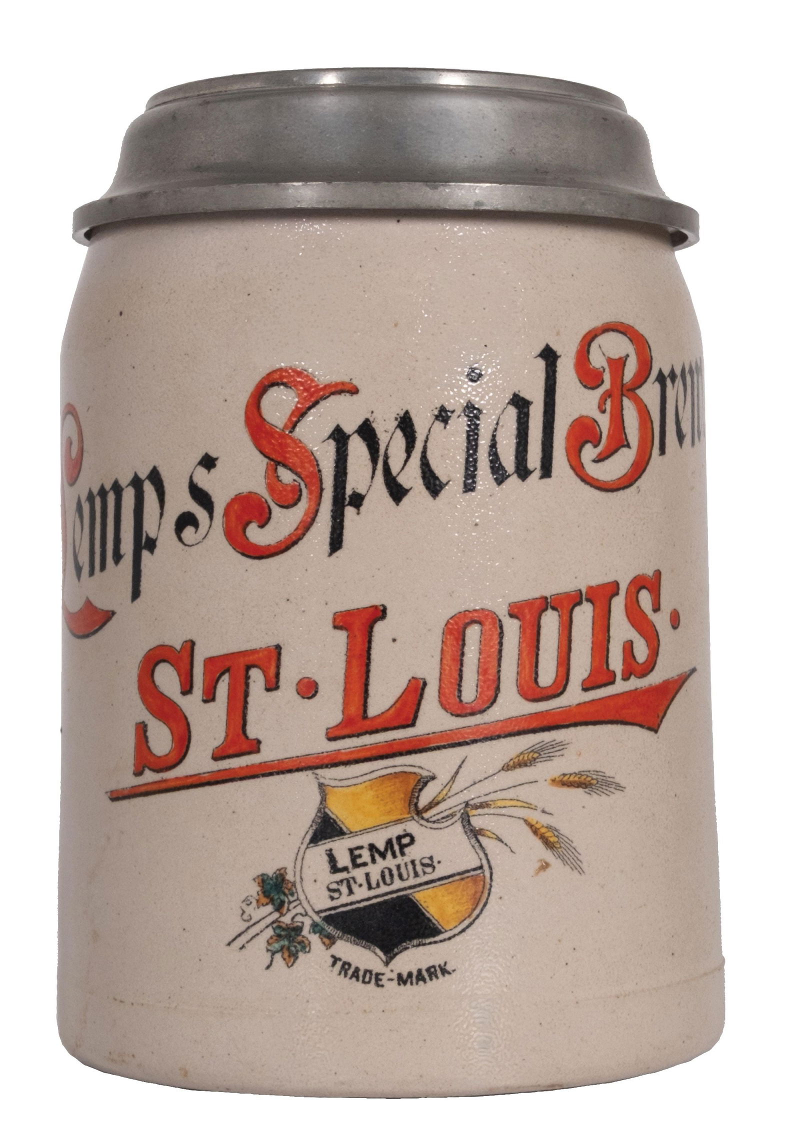 LEMP BREWING CO. LIDDED BEER MUG (1 of 6)