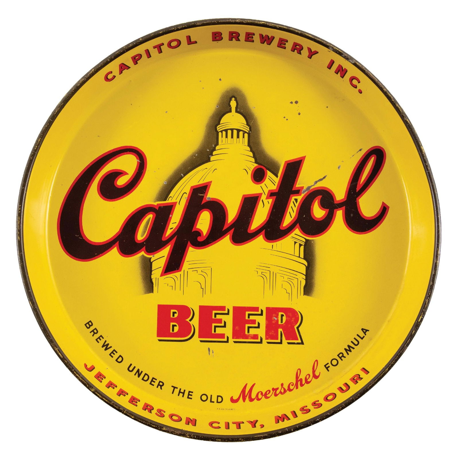 CAPITOL BEER SERVING TRAY (1 of 2)