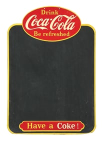 COCA-COLA MENU BOARD SIGN
