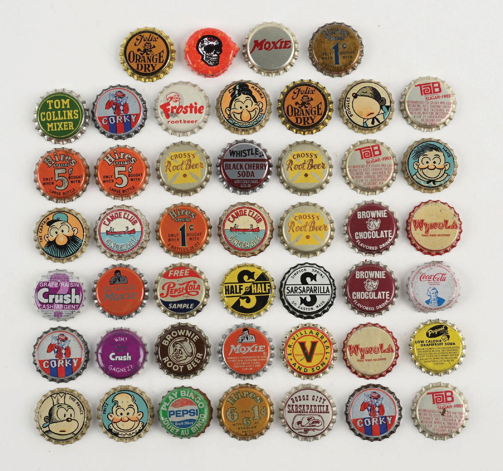 LARGE COLLECTION OF SODA POP BOTTLECAPS (1 of 2)