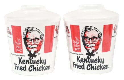 COLLECTION OF 2: KFC LAMP SHADES