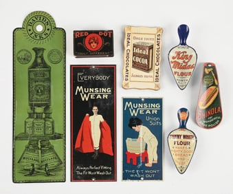 LARGE COLLECTION OF ADVERTISING PARAPHERNALIA