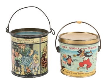 COLLECTION OF 2 PEANUT BUTTER TINS