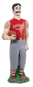 ANTIQUE BOURBON FIGURAL ADVERTISING DISPLAY