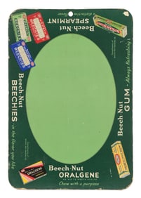 BEECH-NUT SPEARMINT GUM BOARD SIGN
