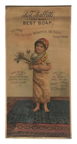 B.J. BABBITT'S BEST SOAP SIGN