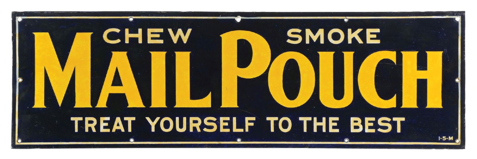 Np Lajoie Chew Red Devil Tobacco Advertising Sign