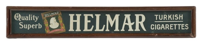 HELMAR TURKISH CIGARETTES SIGN