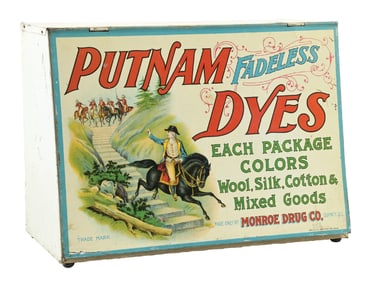 TIN PUTNAM DYE CABINET