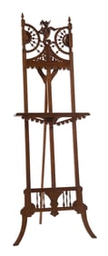 VICTORIAN EMPIRE-STYLE LARGE ART EASEL