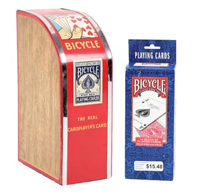 ORIGINAL BICYCLE PLAYING CARD DISPLAY