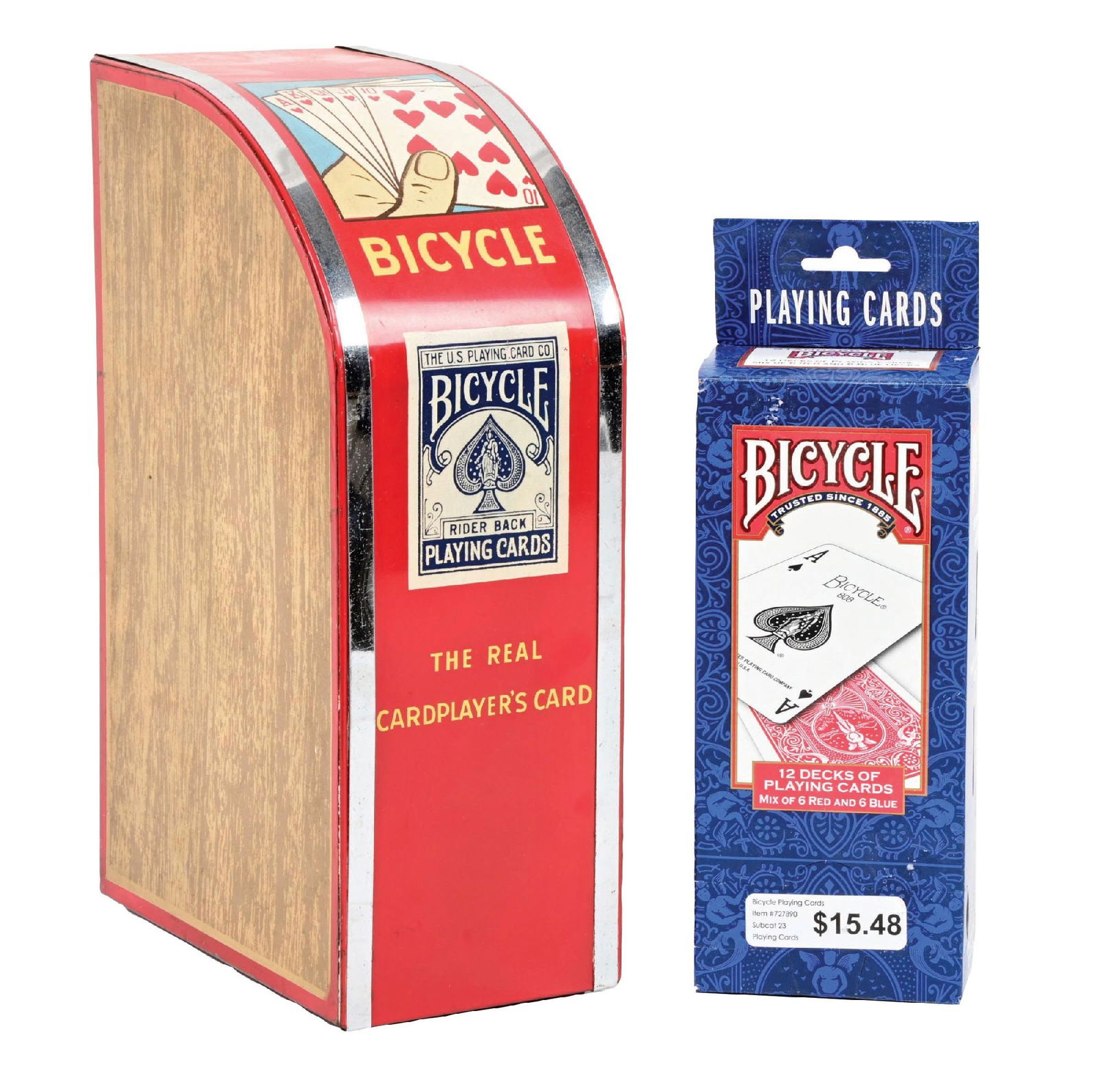 ORIGINAL BICYCLE PLAYING CARD DISPLAY (1 of 2)